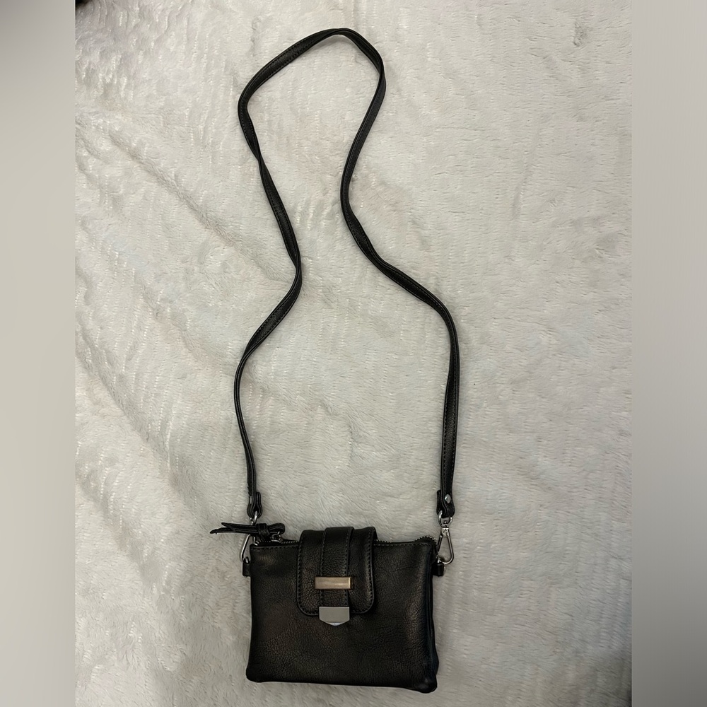 Charming Charlie Gray Crossbody Purse